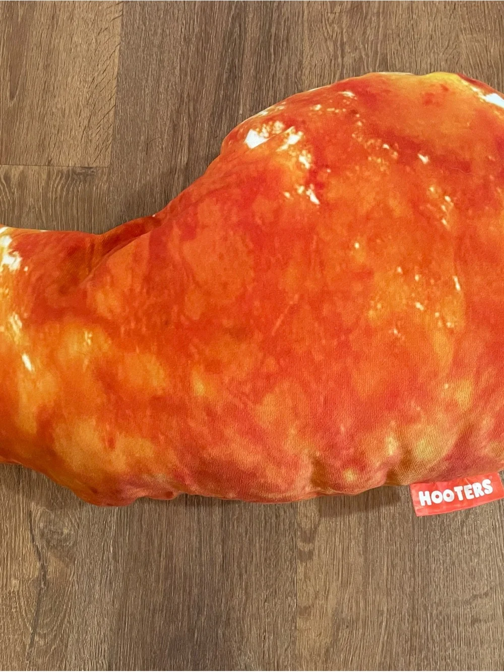 Hooters Official Rare Buffalo Chicken Wing Novelty Plush Throw Pillow 24” inches